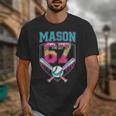 Trendy Mason 67 Mem Ice Cream Drip Baseball Birthday Costume Unisex T-Shirt Trendy Mason 67 Mem Ice Cream Drip Baseball Birthday Costume Unisex T-Shirt