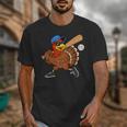 Turkey Baseball Thanksgiving Sports Humor Men Boy Kids Unisex T-Shirt Turkey Baseball Thanksgiving Sports Humor Men Boy Kids Unisex T-Shirt