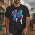 Vintage Baseball 14 Number Unisex T-Shirt
