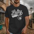 Vintage Baseball Tee Lefty Left Handed Baseball Player Unisex T-Shirt Vintage Baseball Tee Lefty Left Handed Baseball Player Unisex T-Shirt