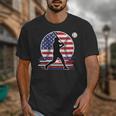 Women's Batter Patriotic American Flag Baseball Silks Unisex T-Shirt Women's Batter Patriotic American Flag Baseball Silks Unisex T-Shirt