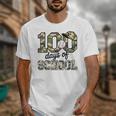100 Days Of School Camo Baseball Camouflage For Kids Unisex T-Shirt 100 Days Of School Camo Baseball Camouflage For Kids Unisex T-Shirt