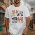 6 7 If You Know You Know Baseball Ice Cream Dip Unisex T-Shirt
