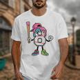 8th Birthday Baseball Ice-Cream Drip 8 Years Old Boys Girls Unisex T-Shirt 8th Birthday Baseball Ice-Cream Drip 8 Years Old Boys Girls Unisex T-Shirt