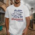 Take Me Out To The Ball Game Retro Peanuts Baseball Sports Unisex T-Shirt