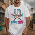 Baseball 10 Year Old Ice Cream Drip 10th Bday Double Digits Unisex T-Shirt Baseball 10 Year Old Ice Cream Drip 10th Bday Double Digits Unisex T-Shirt