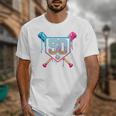 Baseball 50 Year Old Ice Cream Drip 50th Birthday Number 50 Unisex T-Shirt Baseball 50 Year Old Ice Cream Drip 50th Birthday Number 50 Unisex T-Shirt