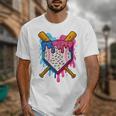 Baseball Boys Ice Cream Drip Baseball Unisex T-Shirt Baseball Boys Ice Cream Drip Baseball Unisex T-Shirt