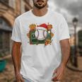 Baseball Christmas Scoreboard Celebration Premium Tri-Blend Unisex T-Shirt