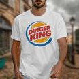 Baseball Dinger King Logo For Home Run Players And Fan Unisex T-Shirt Baseball Dinger King Logo For Home Run Players And Fan Unisex T-Shirt