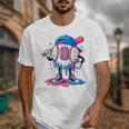 Baseball Drip 8th 8 Year Old Birthday Boys Pitcher Player Unisex T-Shirt