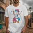 Baseball Drip Number 67 Six Seven Meme Ice Cream Dripping Unisex T-Shirt