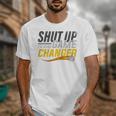 Baseball Fan Shut Up I'm Doing Game Changer Premium Tri-Blend Unisex T-Shirt Baseball Fan Shut Up I'm Doing Game Changer Premium Tri-Blend Unisex T-Shirt