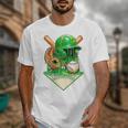 Baseball Life Style Ice Cream Drip Green Premium Tri-Blend Unisex T-Shirt Baseball Life Style Ice Cream Drip Green Premium Tri-Blend Unisex T-Shirt