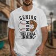 Baseball Senior Mom 2026 The Final Inning Unisex T-Shirt