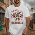 Boys & Women Men Baseball Valentine With Hearts Sporty Love Unisex T-Shirt Boys & Women Men Baseball Valentine With Hearts Sporty Love Unisex T-Shirt