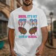 Bruh Its My 67 33 Day Of School Baseball Boys Kids 100th Day Unisex T-Shirt