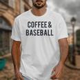 Coffee And Baseball Unisex T-Shirt