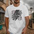 Game Day Baseball Retro Checkered Baseball Unisex T-Shirt