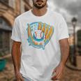 Ice Cream Baseball Mitt Drippy Scoop Baseball Sports Unisex T-Shirt Ice Cream Baseball Mitt Drippy Scoop Baseball Sports Unisex T-Shirt