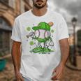 Kids Boys Happy St Patricks Day Kids Baseball Ice Cream Drip Unisex T-Shirt