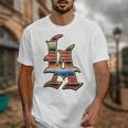 LA Sarape Los Angeles LA Sarape East LA Baseball Mexican Premium Tri-Blend Unisex T-Shirt LA Sarape Los Angeles LA Sarape East LA Baseball Mexican Premium Tri-Blend Unisex T-Shirt