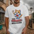 Take Meowt To The Ball Game Tee Slugger Cat Baseball Unisex T-Shirt Take Meowt To The Ball Game Tee Slugger Cat Baseball Unisex T-Shirt