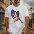 Puerto Rico Baseball Flag Player Boricua Heritage Sports Unisex T-Shirt Puerto Rico Baseball Flag Player Boricua Heritage Sports Unisex T-Shirt
