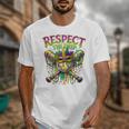 Respect The Drip Mardi Gras Baseball Ice Cream Boys Carnival Unisex T-Shirt