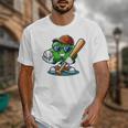 Shamrock Baseball St Patrick's Day Kids Boys Toddlers Premium Tri-Blend Unisex T-Shirt