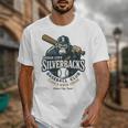 Sioux City Silverbacks Retro Minor League Baseball Unisex T-Shirt
