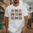 Soccer Bow Game Day Baseball Coquette Bow Women Girls Unisex T-Shirt Soccer Bow Game Day Baseball Coquette Bow Women Girls Unisex T-Shirt