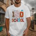 I Survived 100 Days Baseball Football Basketball School Kids Unisex T-Shirt I Survived 100 Days Baseball Football Basketball School Kids Unisex T-Shirt