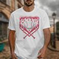 Valentines Baseball Boys Ice Cream Drip Heart Youth Kids Unisex T-Shirt Valentines Baseball Boys Ice Cream Drip Heart Youth Kids Unisex T-Shirt