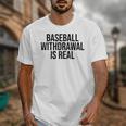 Vintage Baseball Withdrawal Is Real Premium Tri-Blend Unisex T-Shirt