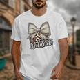 Wildcats Baseball Leopard Print Coquette Bow Mascot Game Day Unisex T-Shirt Wildcats Baseball Leopard Print Coquette Bow Mascot Game Day Unisex T-Shirt