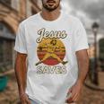 Youth Boy Baseball Jesus Saves Christian Baseball Religious Unisex T-Shirt Youth Boy Baseball Jesus Saves Christian Baseball Religious Unisex T-Shirt