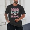 100 Days Of School Baseball 100th Day Of School Girls Unisex T-Shirt 100 Days Of School Baseball 100th Day Of School Girls Unisex T-Shirt