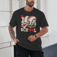 100 Days Of School Baseball 100th Day Of School Kids Teacher Unisex T-Shirt