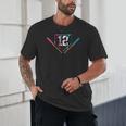 12th Birthday Baseball Ice Cream Drip 12 Years Old Boy Kids Unisex T-Shirt 12th Birthday Baseball Ice Cream Drip 12 Years Old Boy Kids Unisex T-Shirt