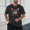 13th Birthday Baseball Bat Ice-Cream Drip 13yrs Old Boy Kid Unisex T-Shirt 13th Birthday Baseball Bat Ice-Cream Drip 13yrs Old Boy Kid Unisex T-Shirt