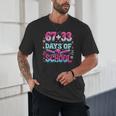 67 33 Days Of School Baseball Drip 100th Day Of School Boys Unisex T-Shirt 67 33 Days Of School Baseball Drip 100th Day Of School Boys Unisex T-Shirt