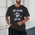 67 Meme Six Seven Bruh Baseball Ice Cream Drip Unisex T-Shirt