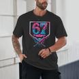 67 Six Seven Baseball Ice Cream Drip Cool Meme 67 Unisex T-Shirt 67 Six Seven Baseball Ice Cream Drip Cool Meme 67 Unisex T-Shirt