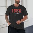 70 Year Old 1955 Classic Baseball Fan 70th Birthday Unisex T-Shirt