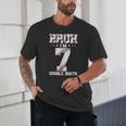 7th Birthday Baseball Bruh I'm 7 Double Digits 7 Years Old Unisex T-Shirt 7th Birthday Baseball Bruh I'm 7 Double Digits 7 Years Old Unisex T-Shirt