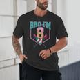 8th Birthday Boy Bro I'm 8 Years Old Baseball Theme Unisex T-Shirt 8th Birthday Boy Bro I'm 8 Years Old Baseball Theme Unisex T-Shirt