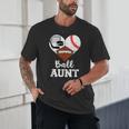 Ball Aunt Heart Football Baseball Hockey Game Day Unisex T-Shirt Ball Aunt Heart Football Baseball Hockey Game Day Unisex T-Shirt