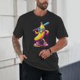 Banana With Baseball Bat Street Baseball Drip Unisex T-Shirt