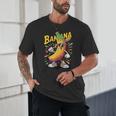 Banana Baseball Cartoon Cool Sports Kids Teens Unisex T-Shirt Banana Baseball Cartoon Cool Sports Kids Teens Unisex T-Shirt